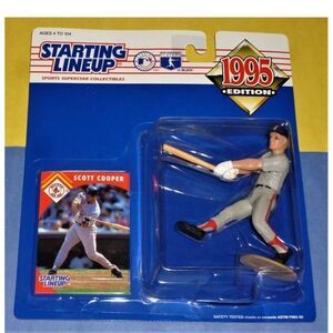 1995 SCOTT COOPER Boston Red Sox Rookie #34  sole Starting Lineup